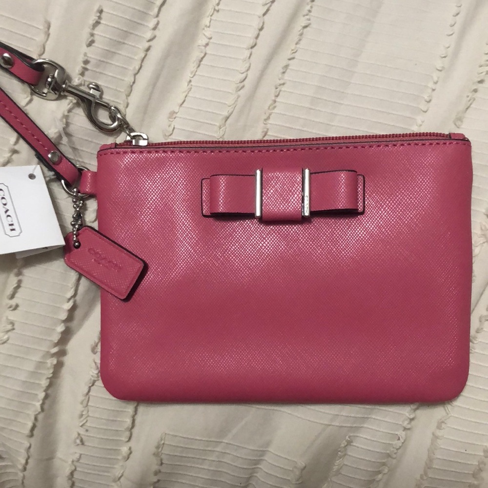 Coach wristlet purse